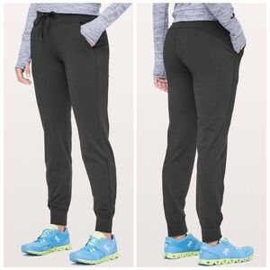 Lululemon Ready To Rulu Pants Black Joggers Workout Athletic Sz 4 *Fair